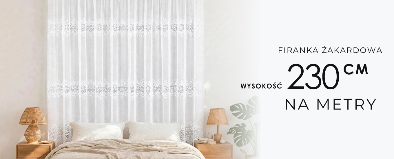 BANER Firanka 001539 230cm